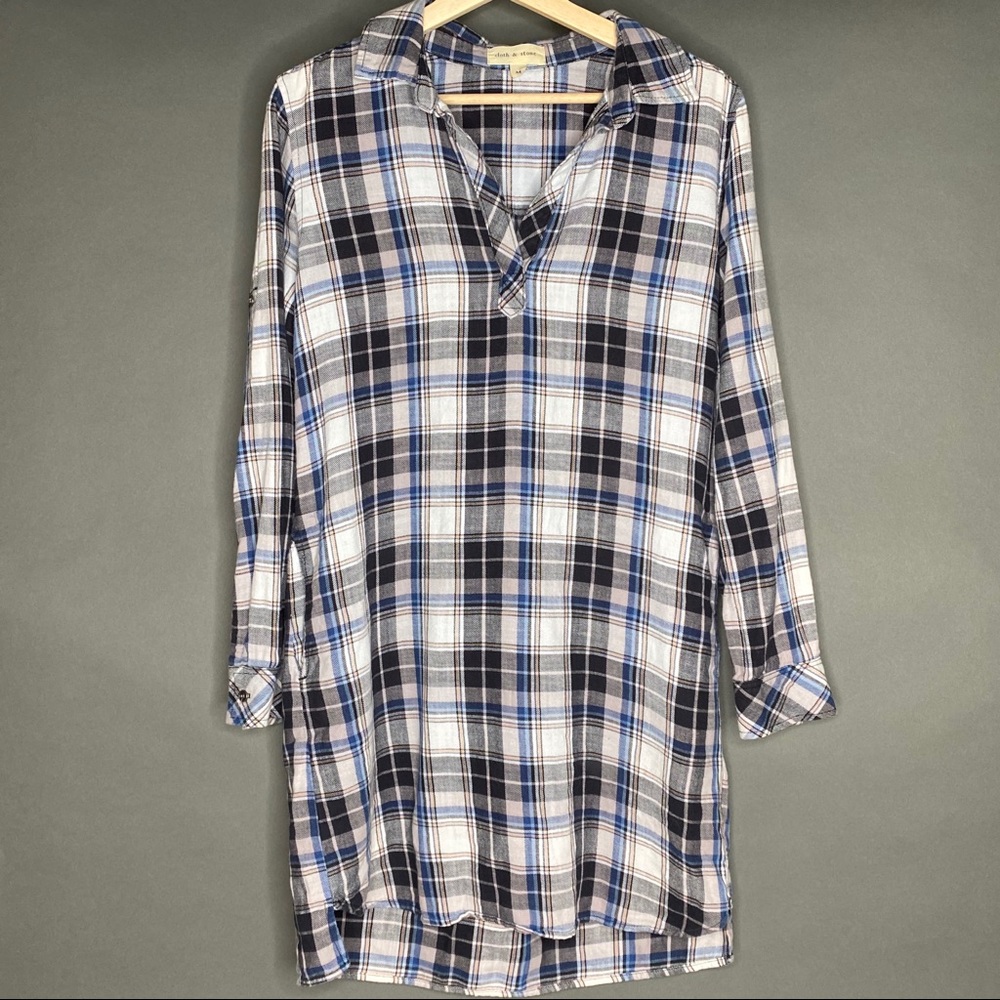 Anthropologie Cloth & Stone Convertible Paid Dress